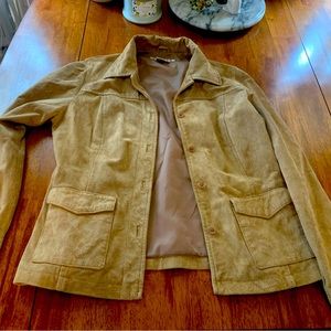 Ami 100% Leather Jacket size small